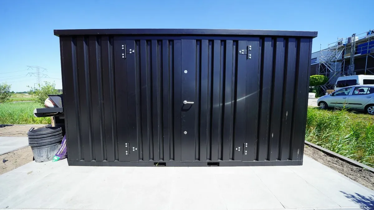 Garden Storage Unit – Steel Build Durability! - Image 1
