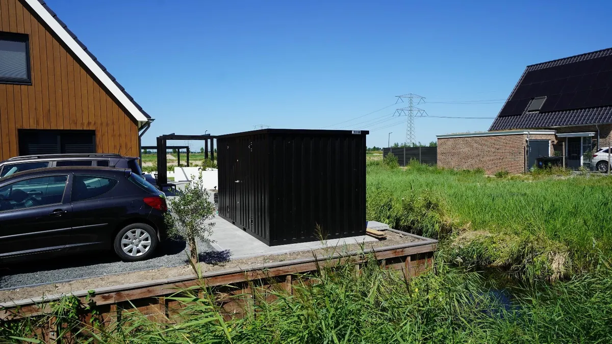 Garden Storage Unit – Steel Build Durability! - Image 4