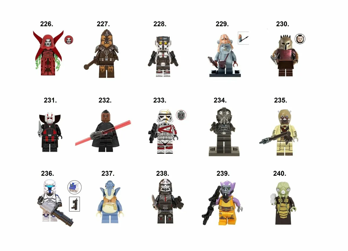 Star Wars Minifigures L-Z - Image 4