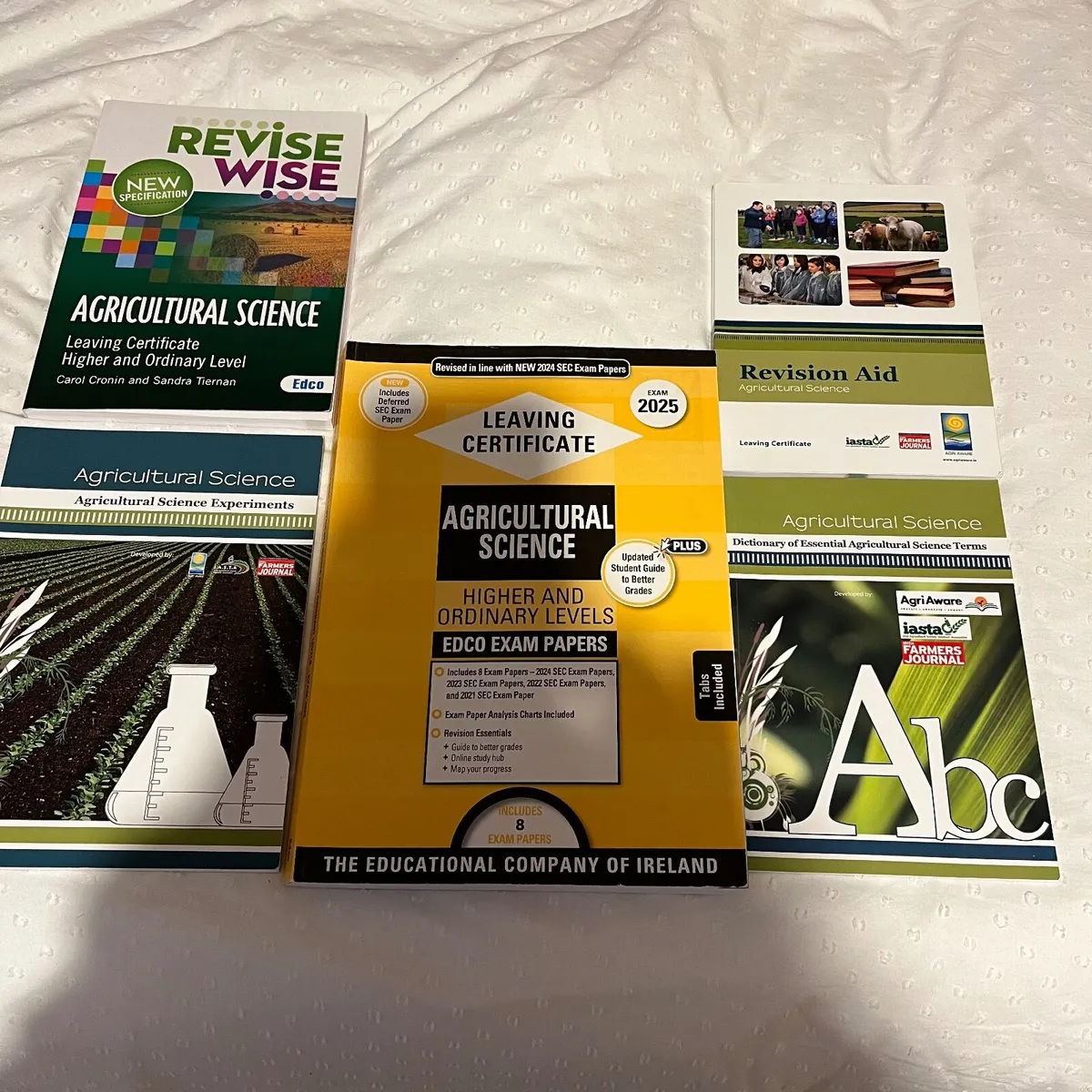 Agricultural science study books leaving cert