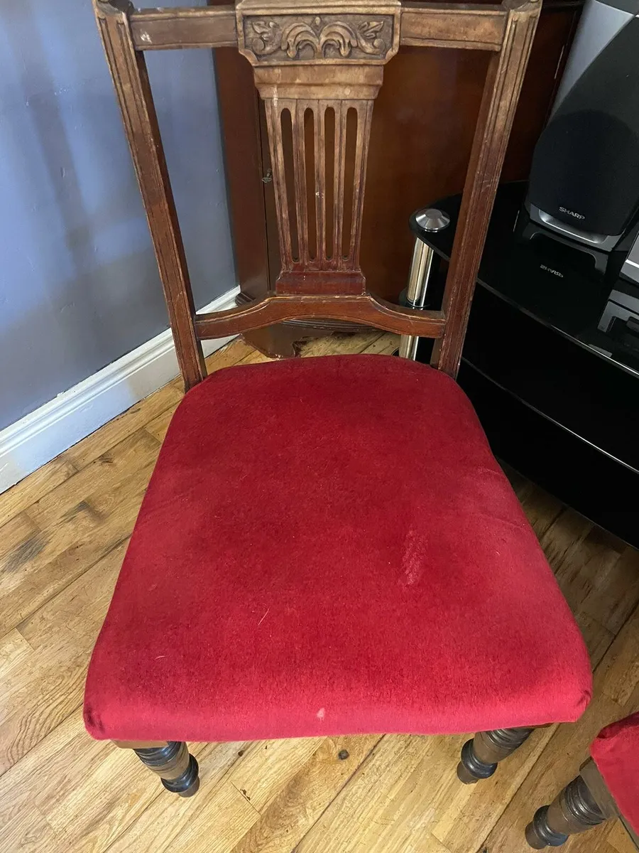 2 hall chairs - Image 2