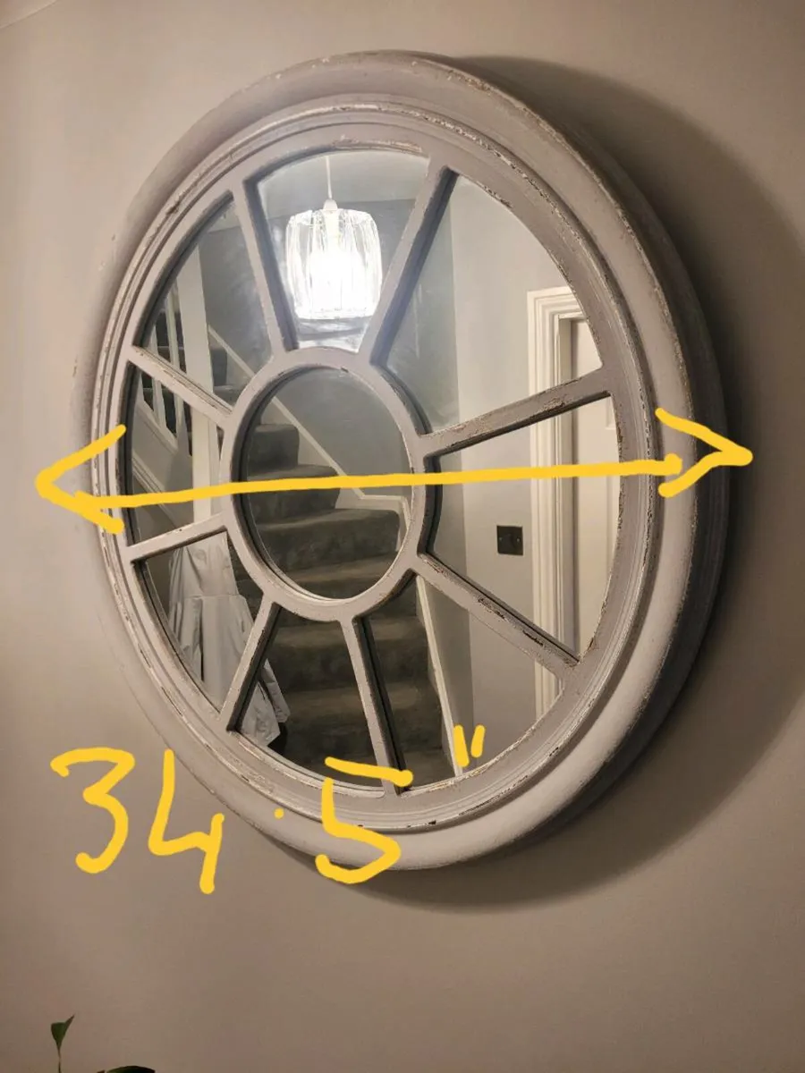 Large Vintage style mirror - Image 3