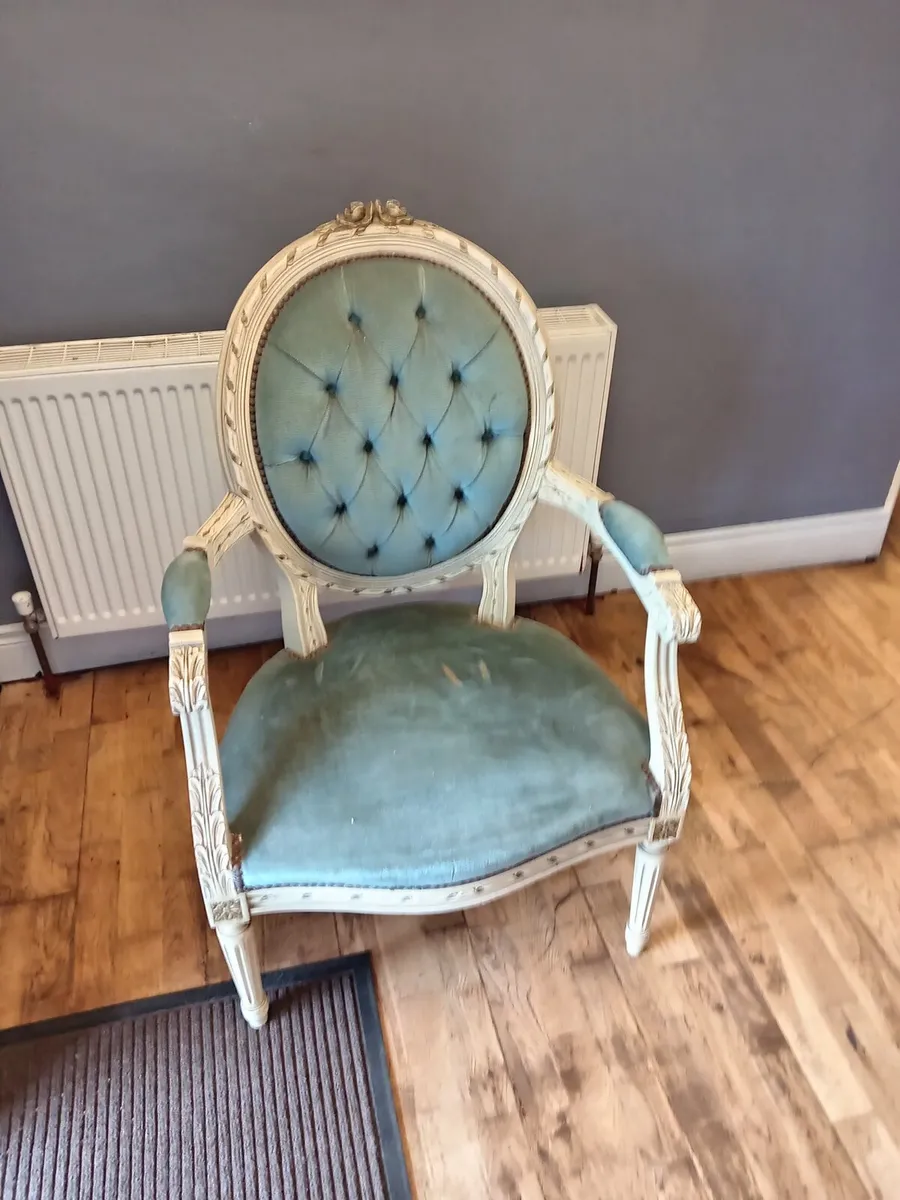 Old dressing table chair