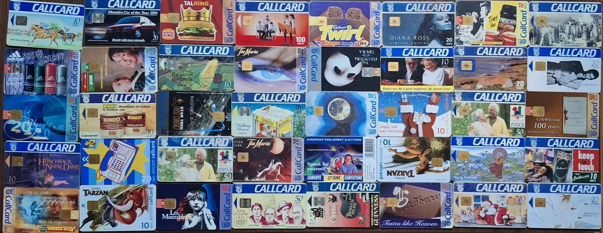 Antique call cards