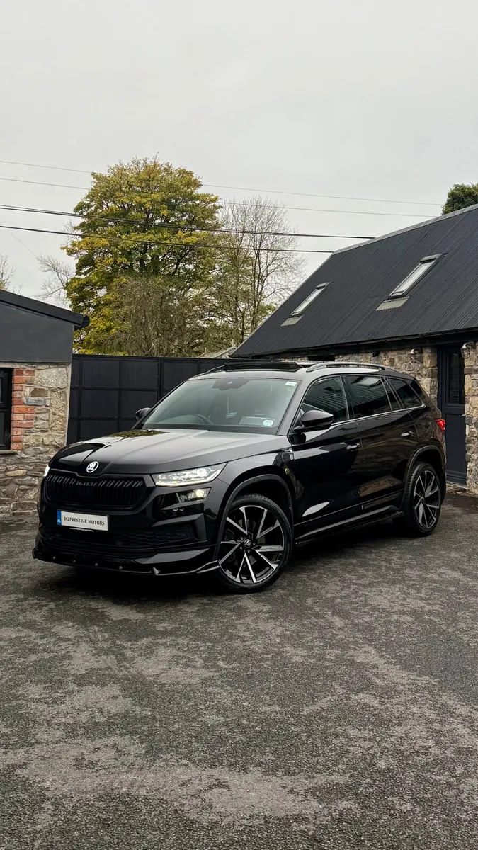 2022 SKODA KODAIQ SPORTLINE AUTO 7 SEATER *BLACK* - Image 1