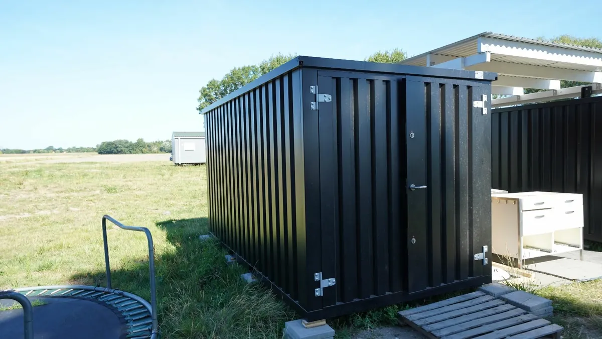 Storage Container Cabin – Maintenance Free! - Image 1
