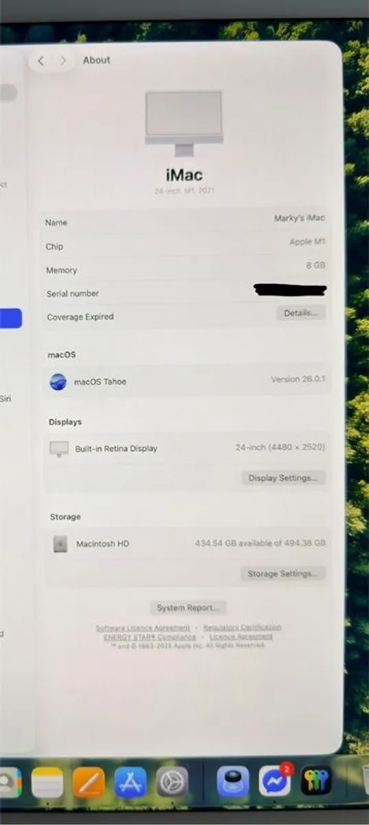 iMac M1 512gb - Image 1