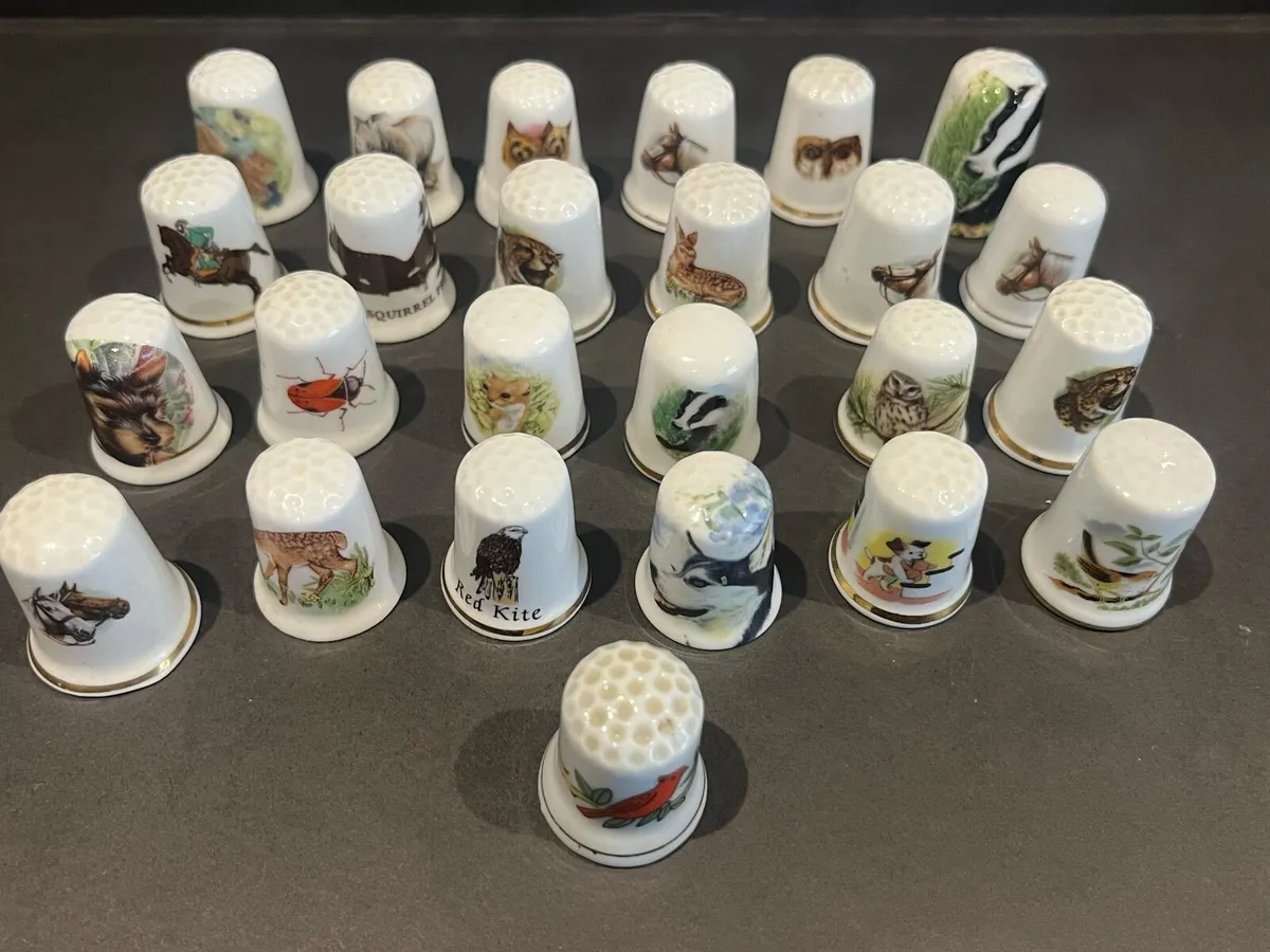 Vintage Thimbles - Image 1
