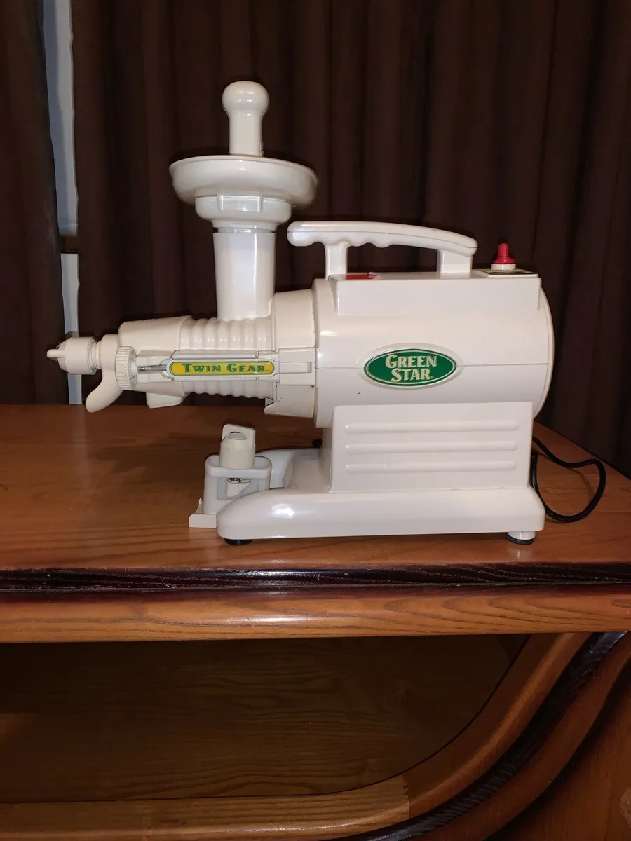 Green star twin gear gs-1000 juicer - Image 2