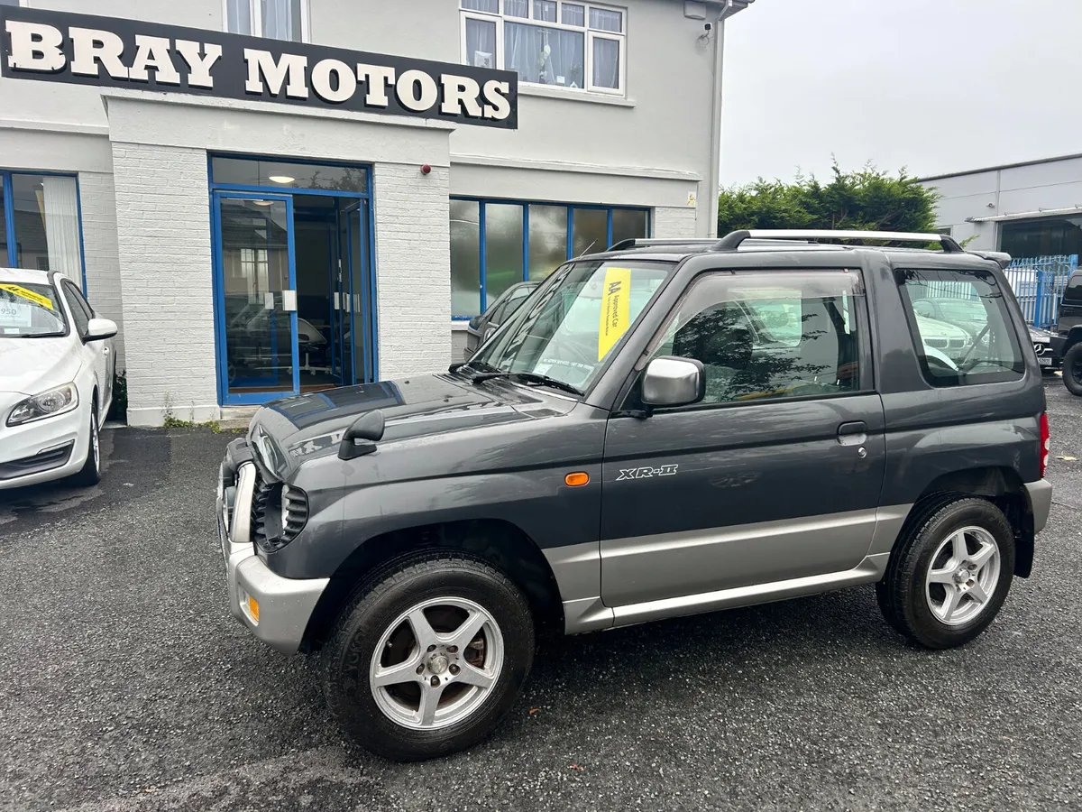 1997 MITSUBISHI PAJERO MINI LOW KMS PETROL AUTO - Image 1