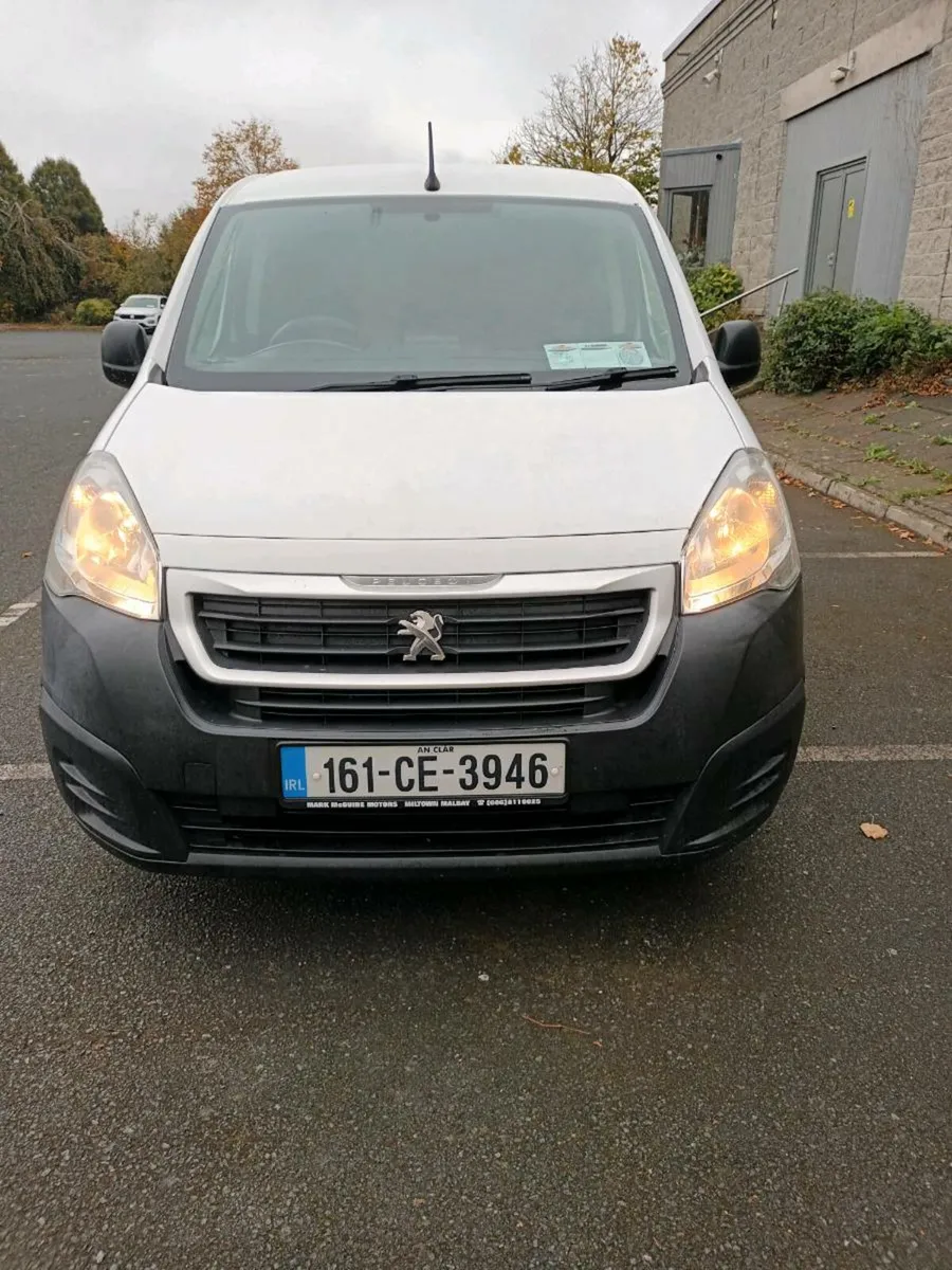 2016 Peugeot partner 1,6 diesel 3seater Doe&Tax - Image 2
