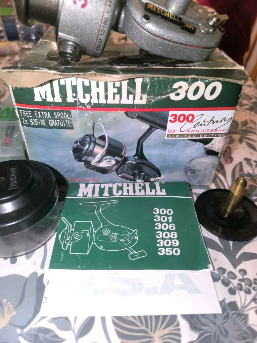 Mitchell 300 century 50th anniversary reel unused - Image 2