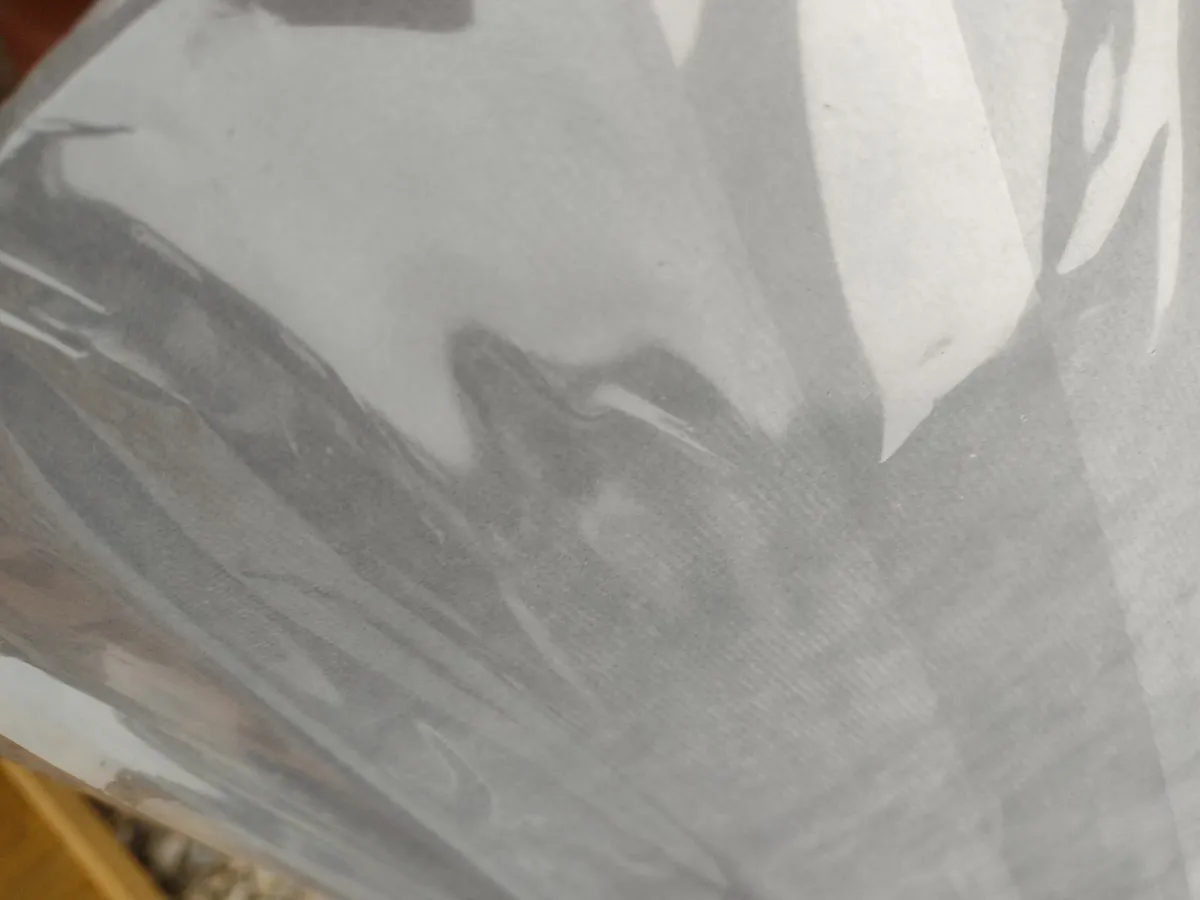 Brand new grey velvet lamp or ceiling shade - Image 2