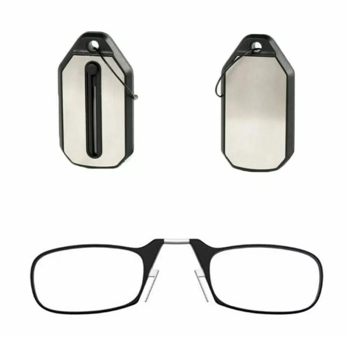 Mini Nose Clip On Portable Reading Glasses NEW - Image 4
