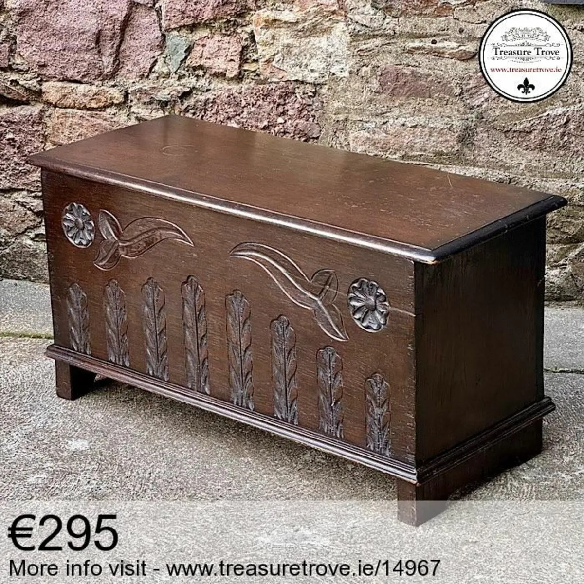 Antique and Vintage Blanket Boxes / Linen Trunks - Image 2