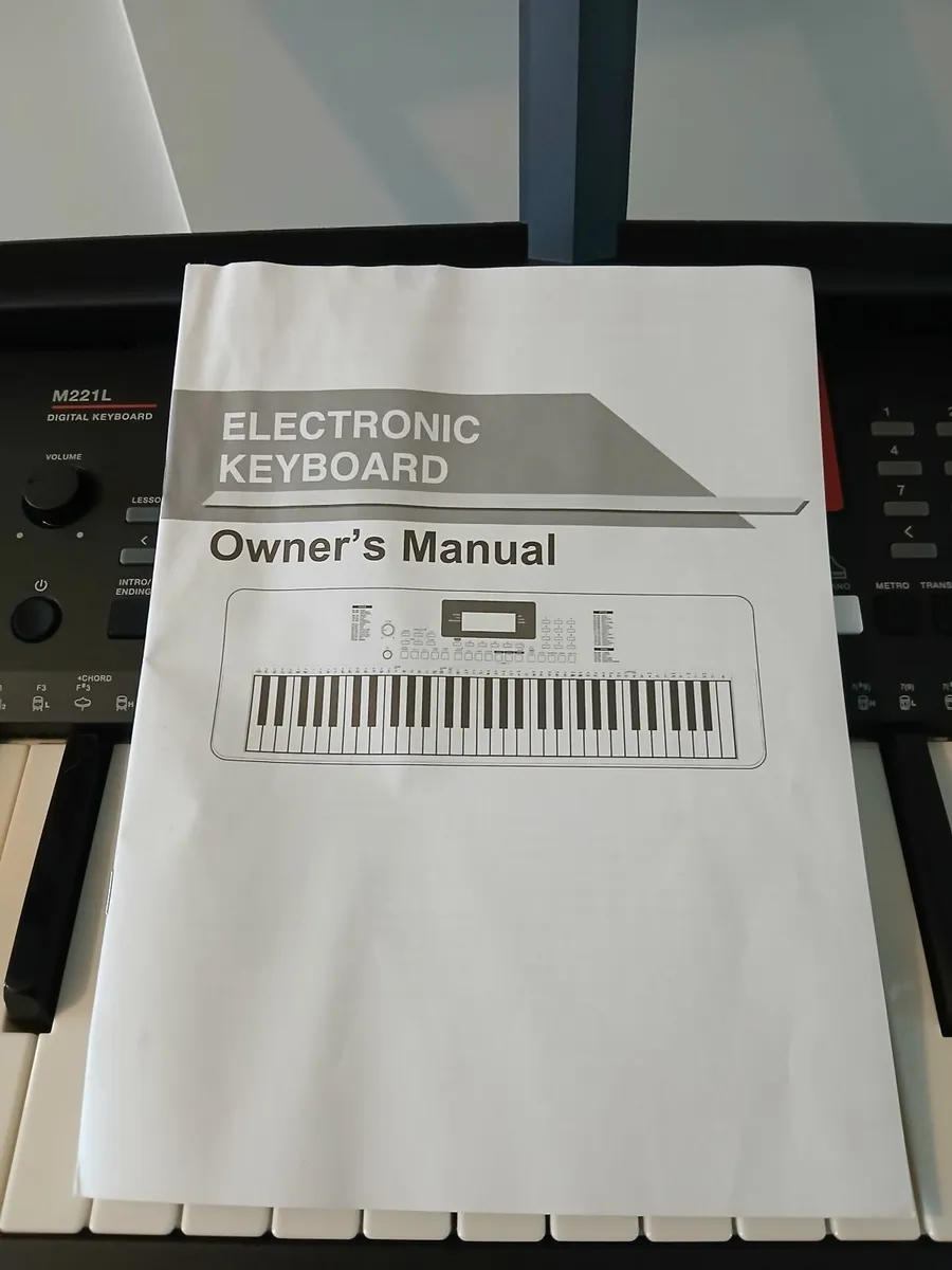 Electric digital keyboard,  stand & carry bag - Image 2
