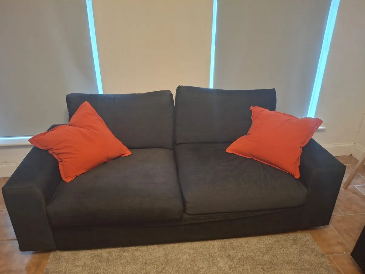 IKEA Vimle 3 seater sofa and 2 seater sofa bed set - Image 3