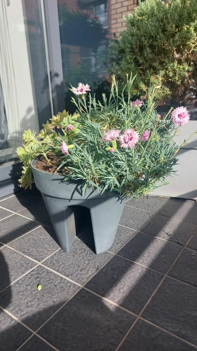 Flower pot for balcony with flowers - Image 2
