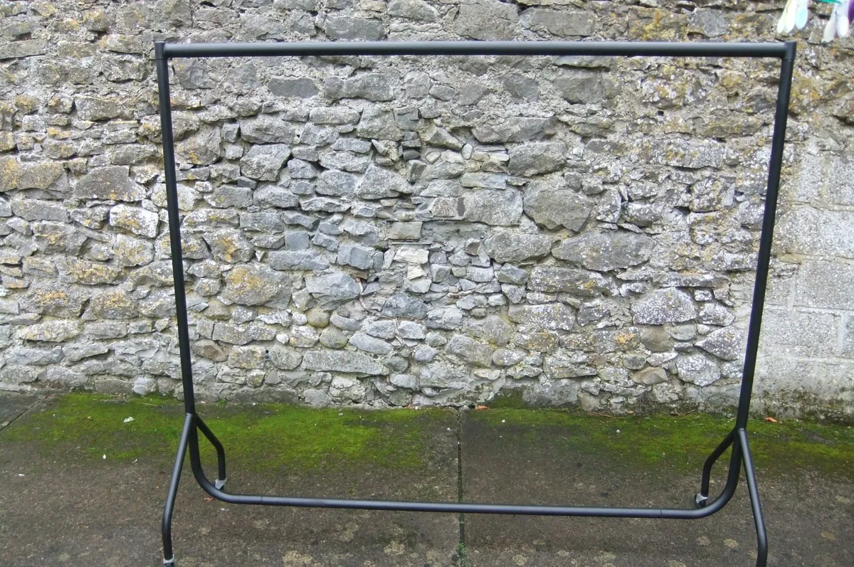 Sturdy Metal Clothes Rail x 3. - Image 2