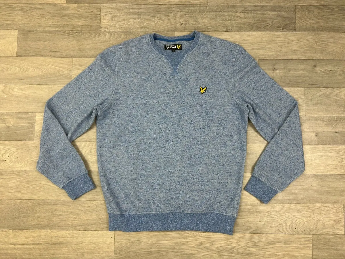 Lyle & Scott Cotton Jumper Mens Medium - Image 1