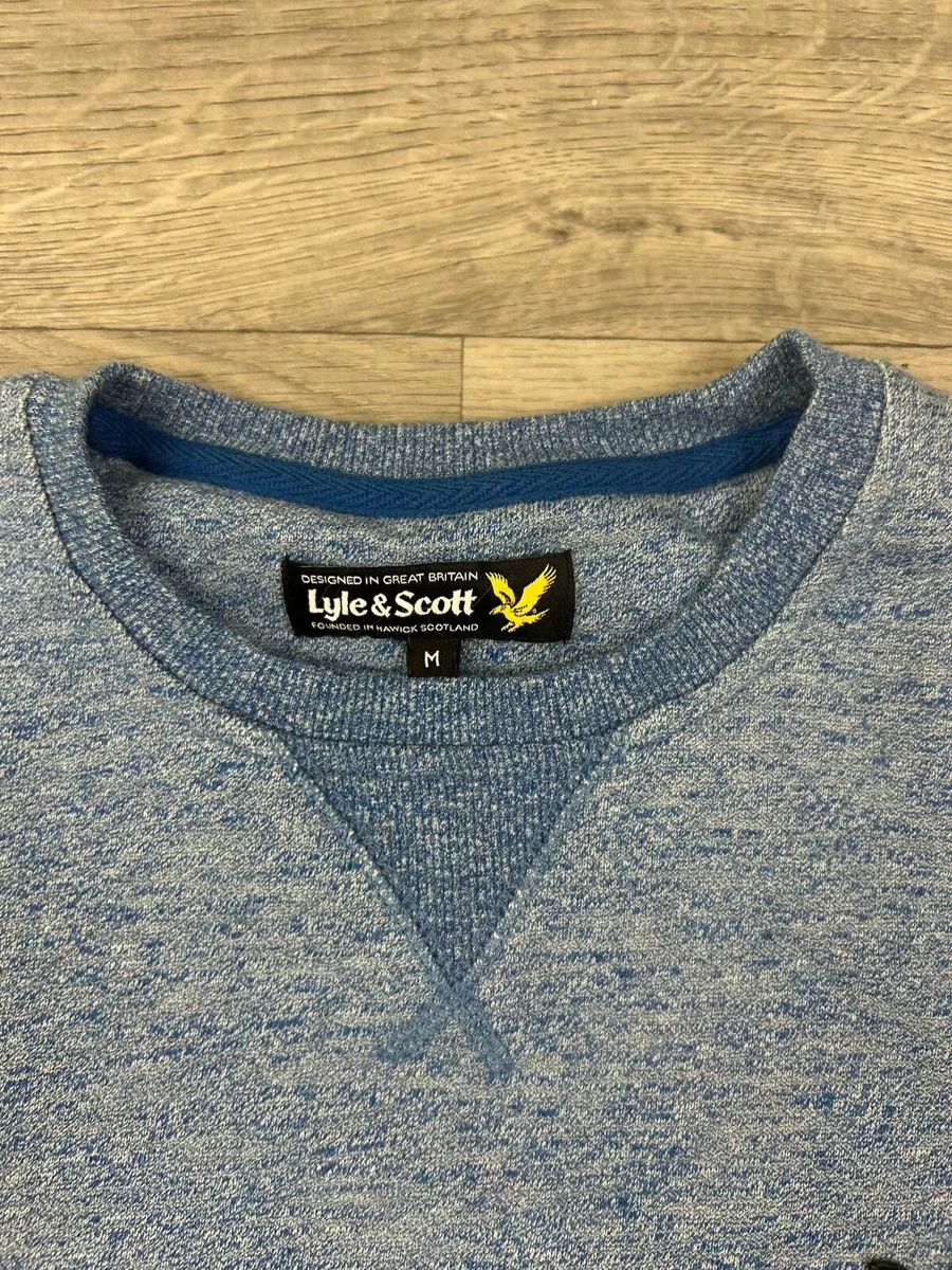Lyle & Scott Cotton Jumper Mens Medium - Image 4
