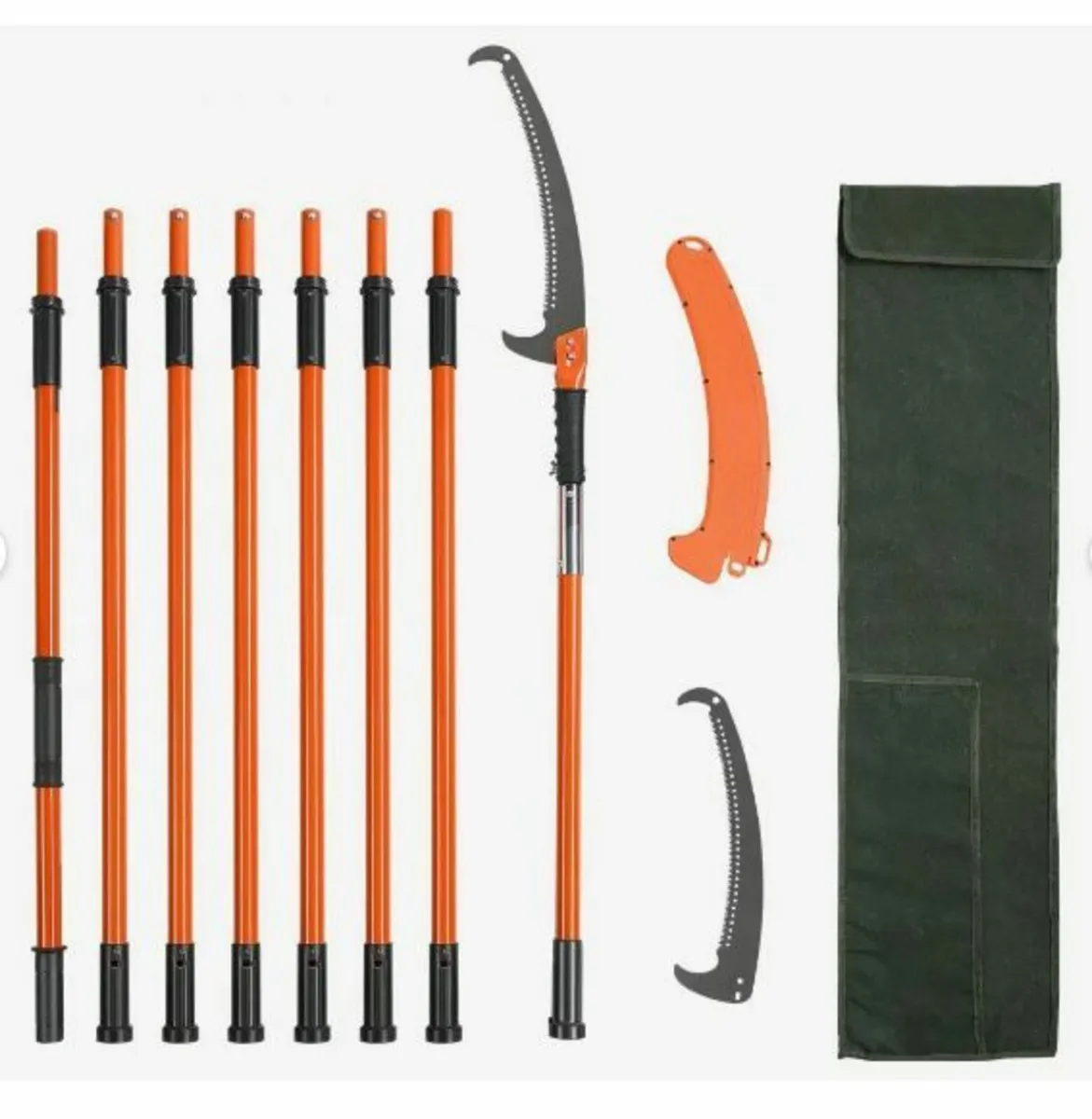 Manual Pole Saw, 2.2 - 8.2 m Extendable - Image 1