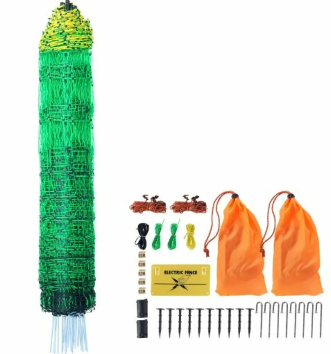 Electric Fence Netting,48"H x168' L,PE Net Fencing - Image 1