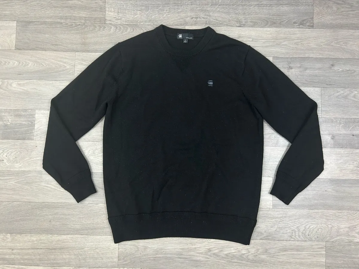 G-Star Raw Merino Wool Jumper Mens Mens Large - Image 1