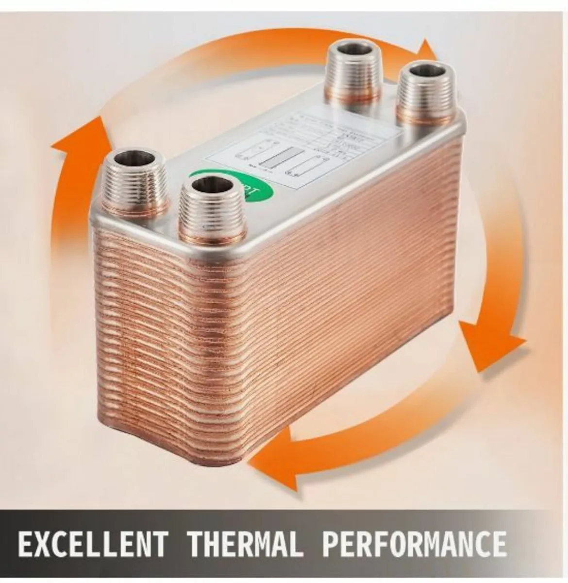 Heat Exchanger 3/4” MNPT Ports - Image 3