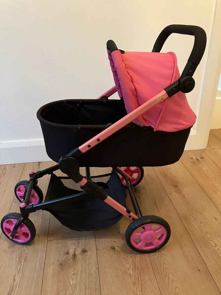Doll Buggy with Car Seat and Pram - Image 4