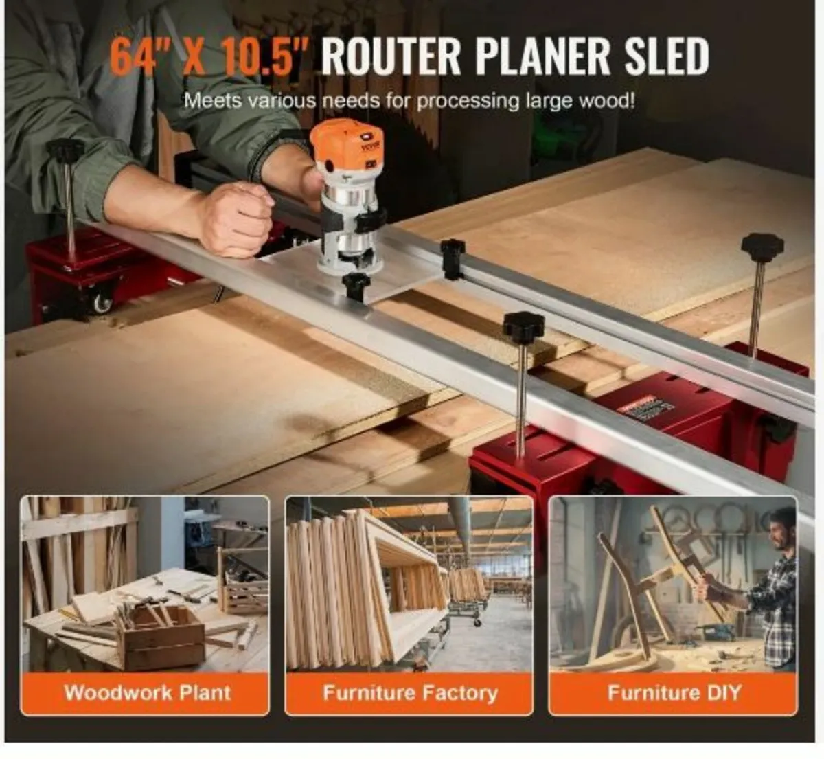 Router Sled, 64 inches/162.6 cm - Image 4