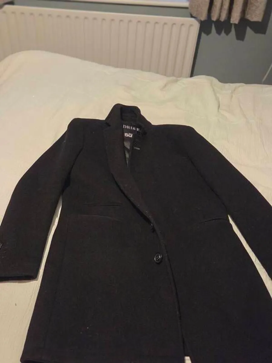 Long Superdry Men's formal coat - Image 1