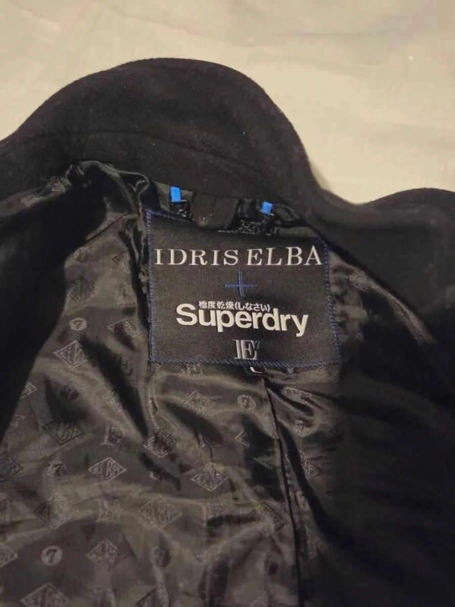 Long Superdry Men's formal coat - Image 3