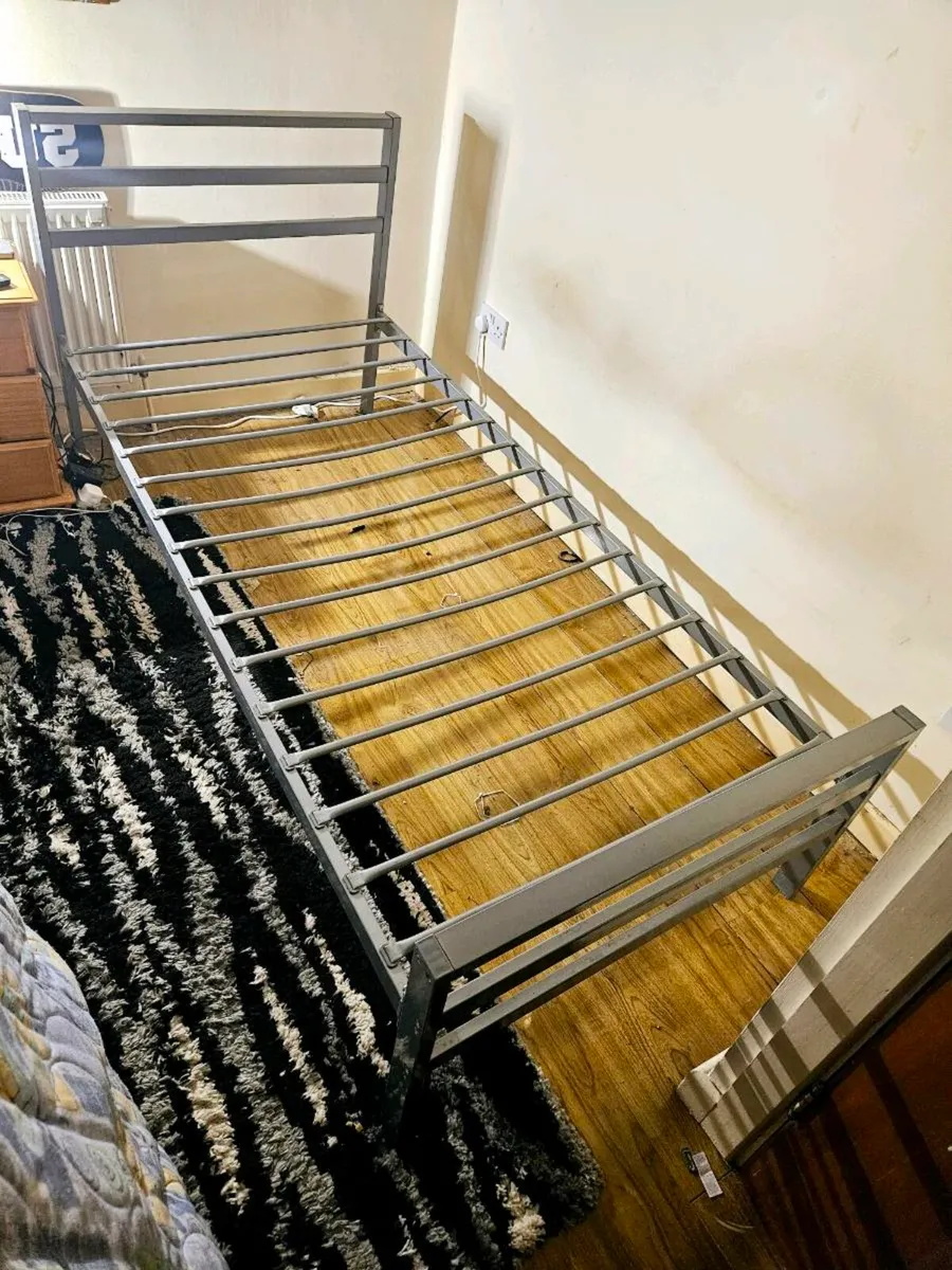 Single bed frame + mattress - x2 - Image 1