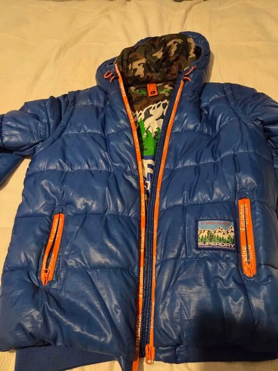 Men's Superdry Hooded Jacket - Image 1