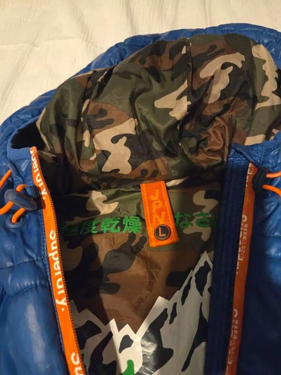 Men's Superdry Hooded Jacket - Image 3