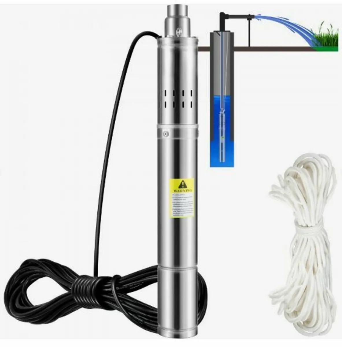 Deep Well Submersible Pump, 550W - Image 1