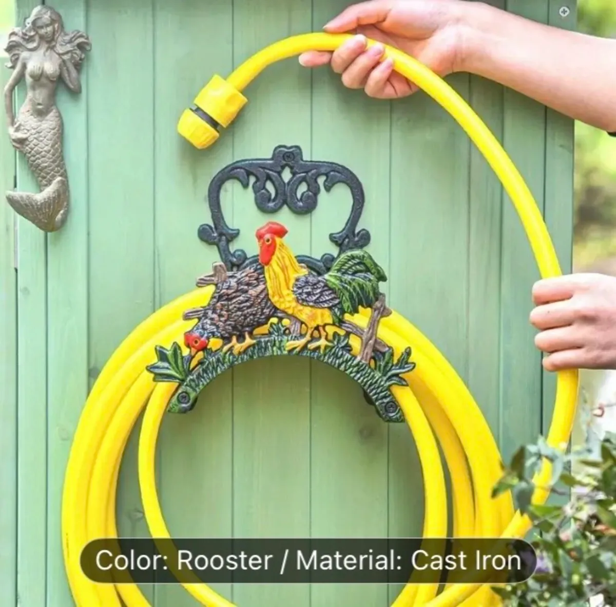 Cast iron water hose rack free postage - Image 1
