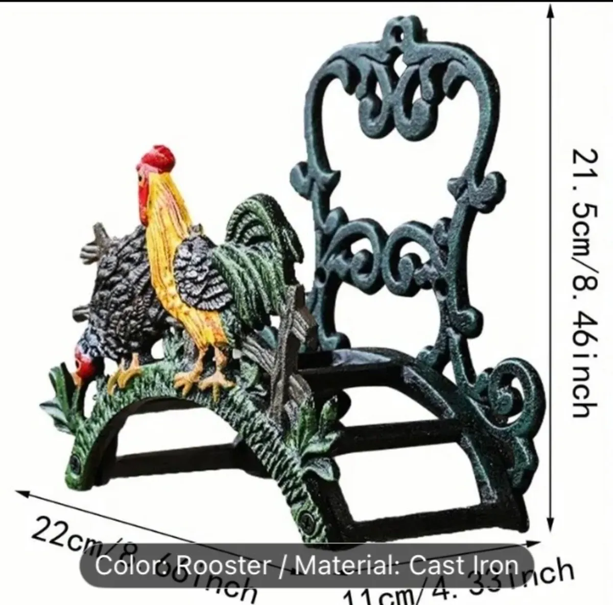 Cast iron water hose rack free postage - Image 3