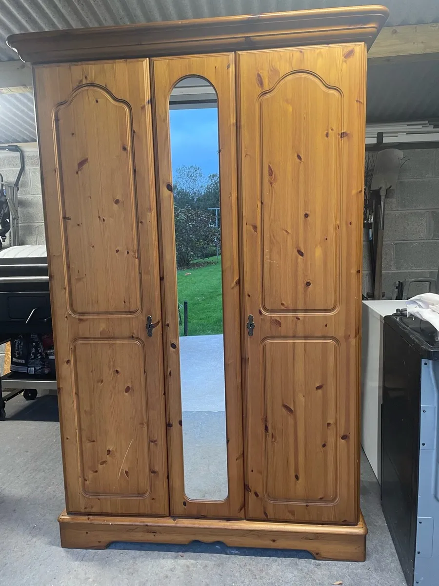 Solid Pine Wardrobe - Image 1