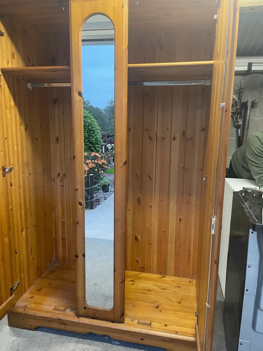 Solid Pine Wardrobe - Image 3