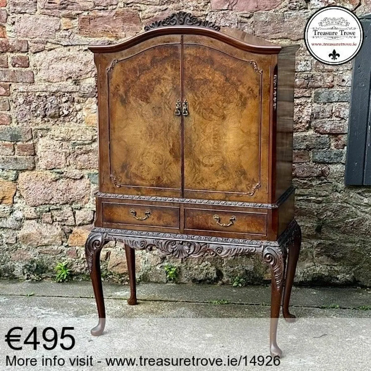 Vintage and Antique Style Drink's Cabinets - Image 1