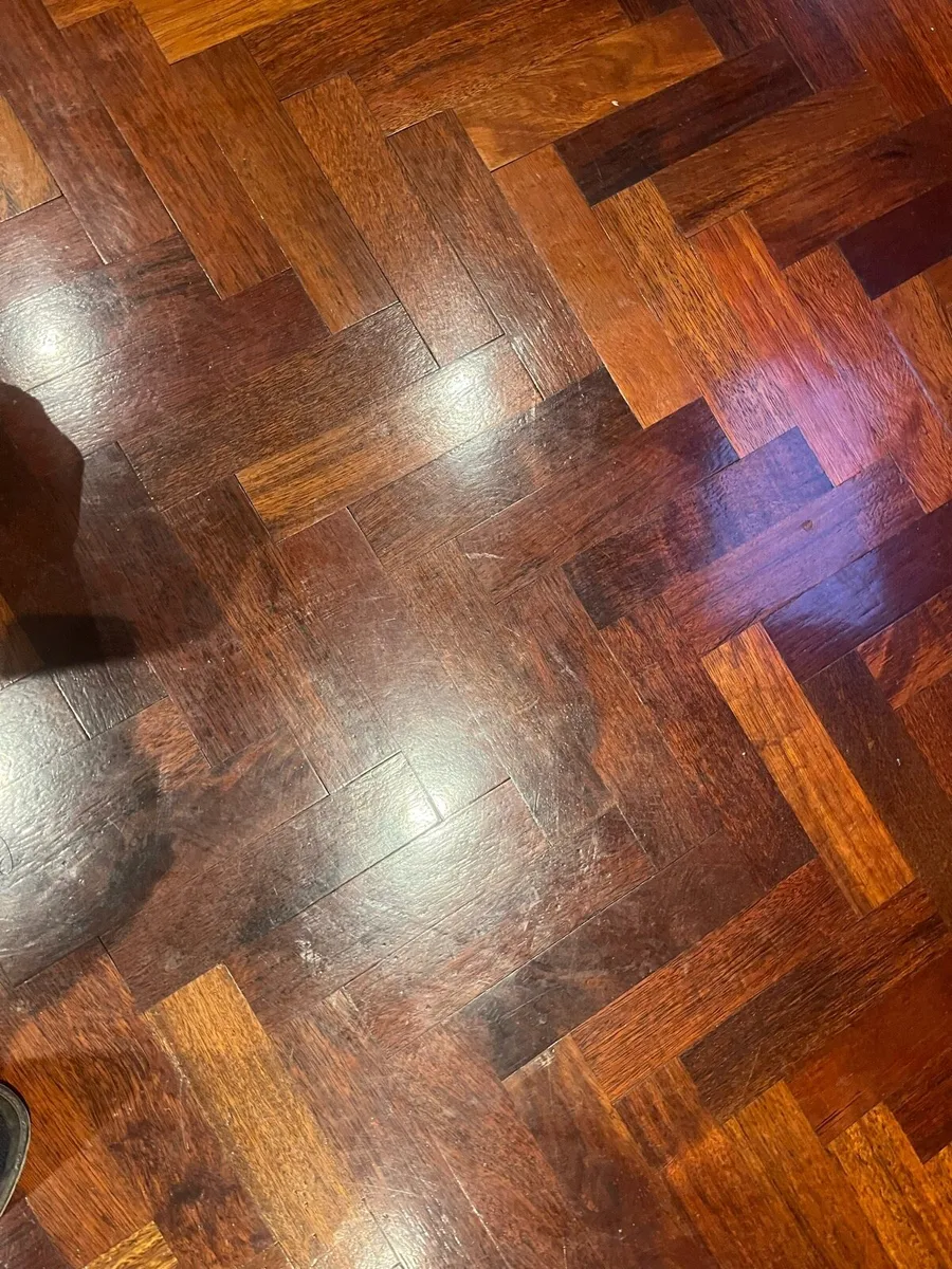 Hardwood Herringbone Timber Floor - Image 3
