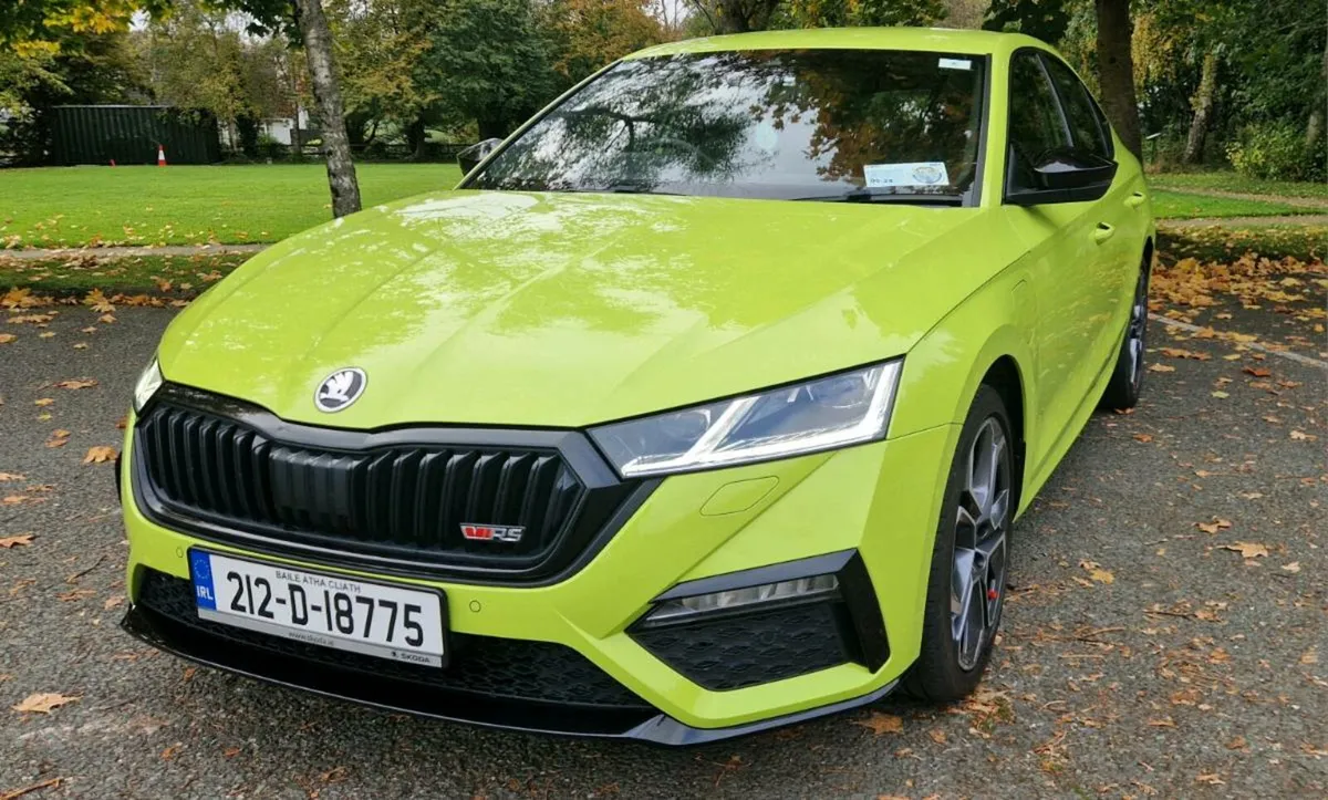 Skoda octavia VRS 245bhp petrol hybrid mamba green - Image 1