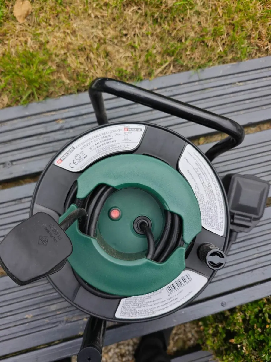 extension cable reel (22m+3m) Parkside Dublin 18 - Image 2