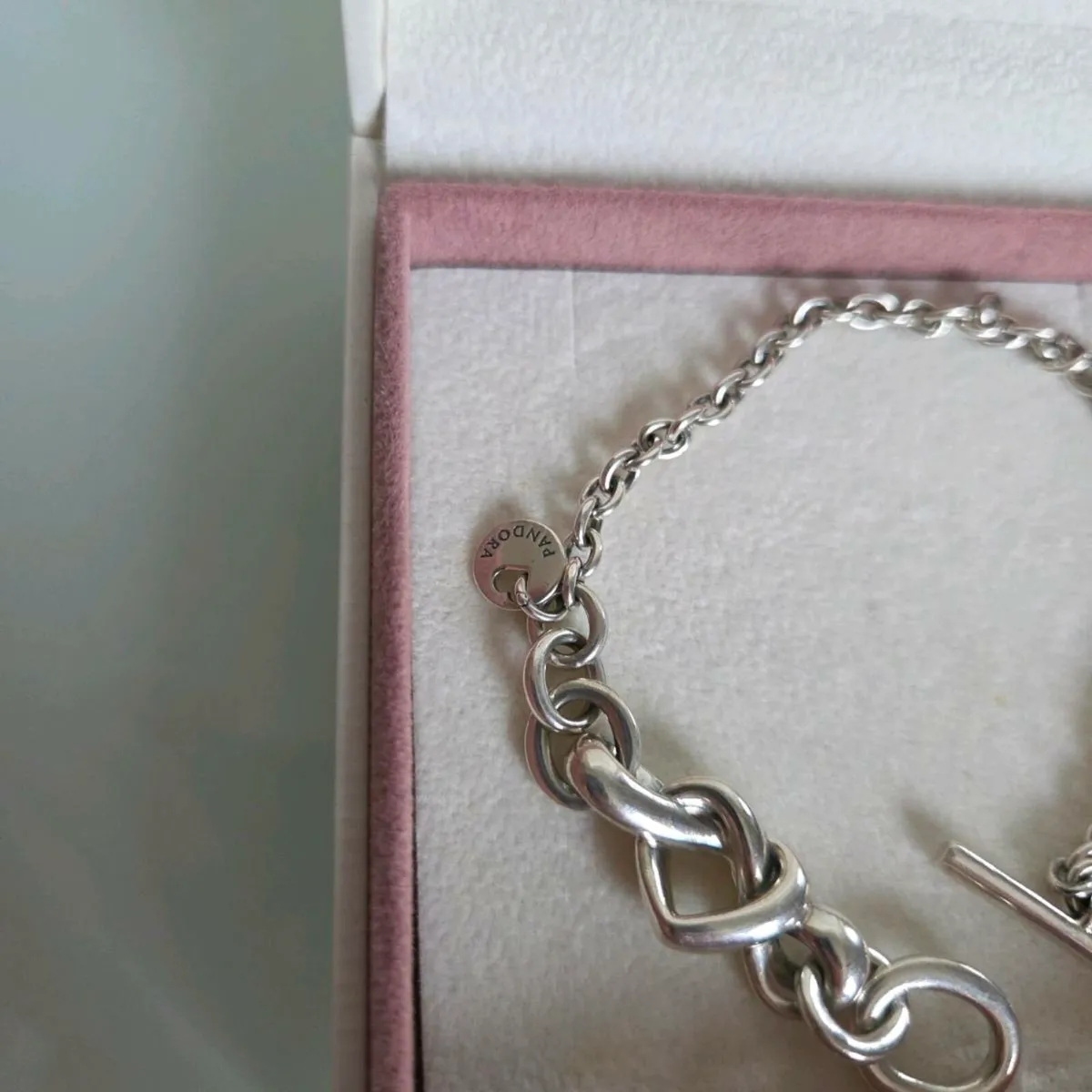 Pandora bracelet knot heart - Image 2