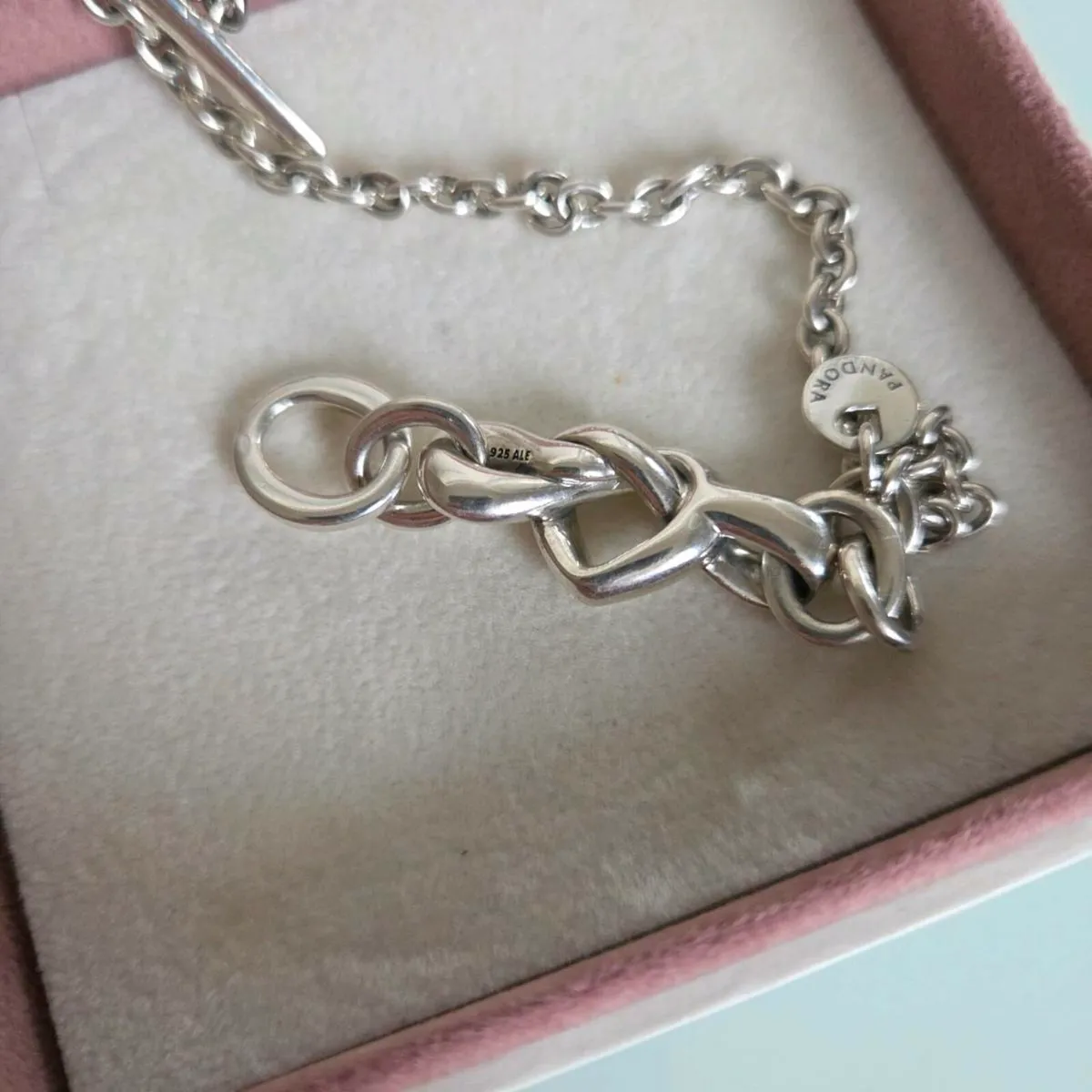 Pandora bracelet knot heart - Image 4