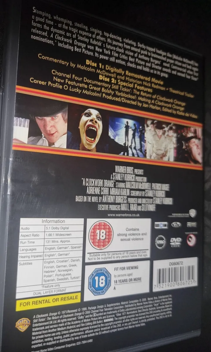 A Clockwork Orange 2 Disc Special Edition - Image 2