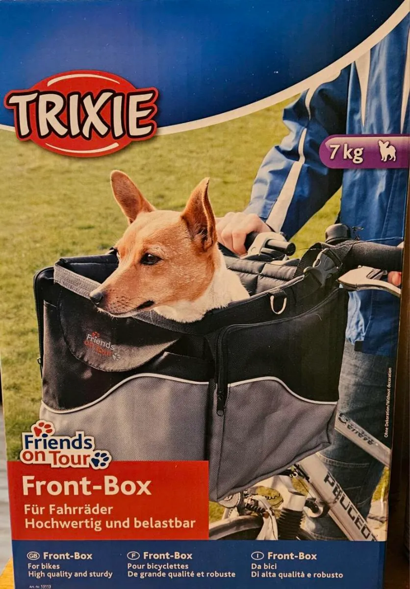 Trixie dog carrier for bikes - Image 1