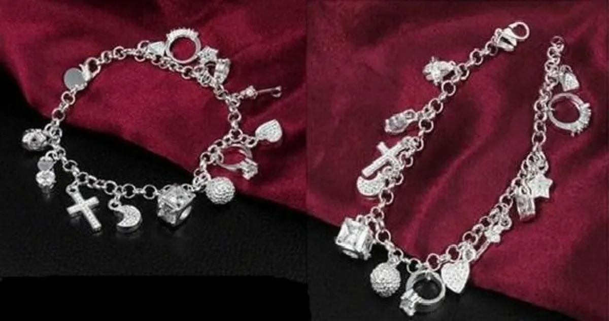 Girls Fashion Charm Bracelet, Free Post - Image 3
